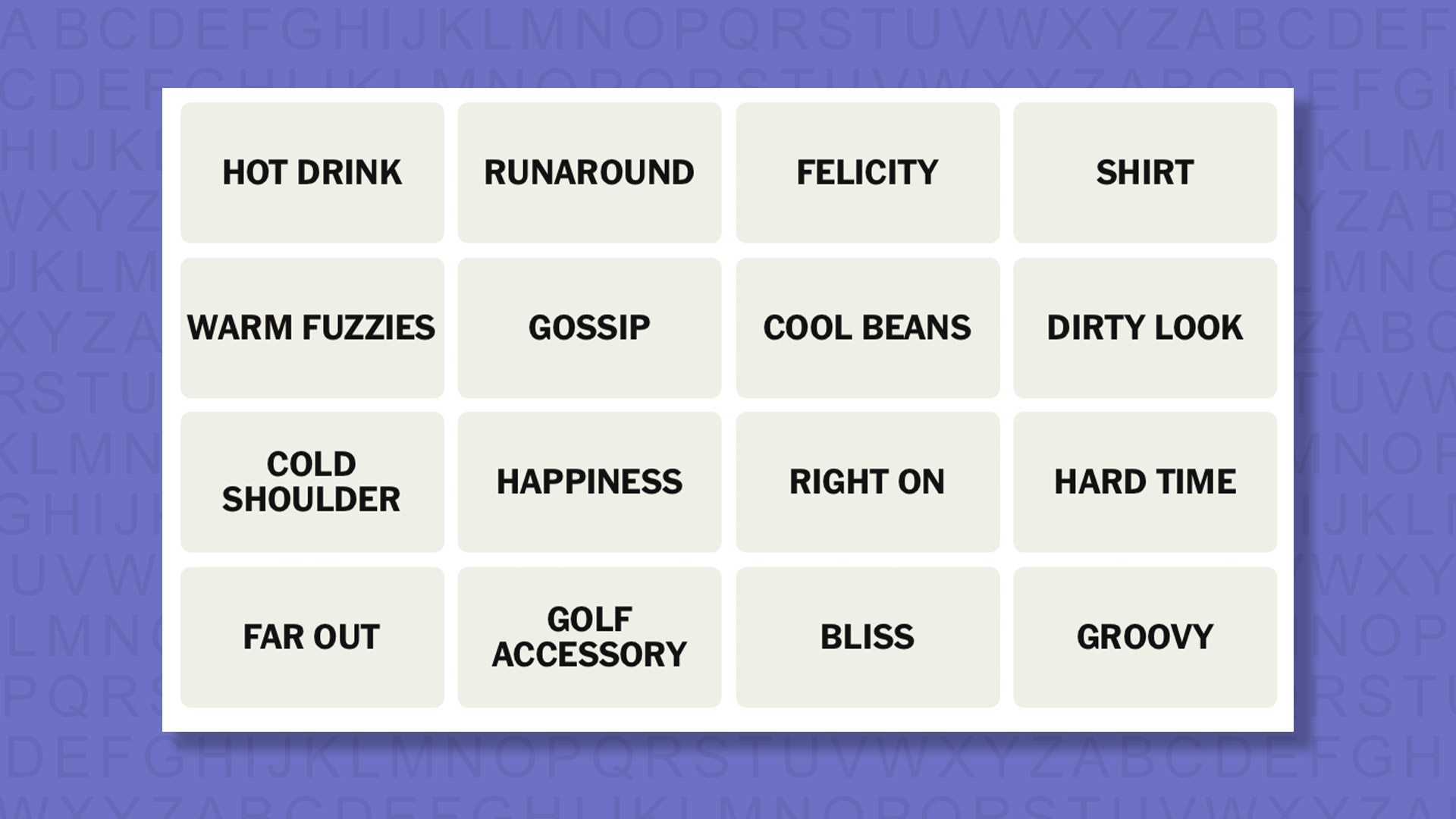 NYT Connections tips for the game 1118 on a purple background