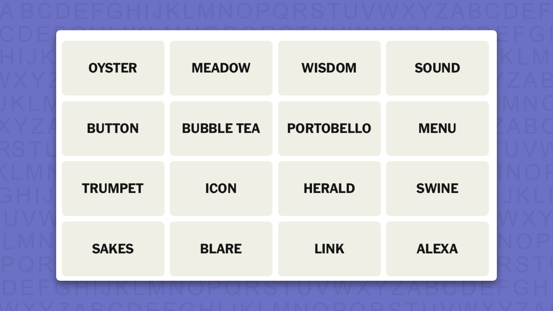 NYT Connections tips for game 1135 on a purple background