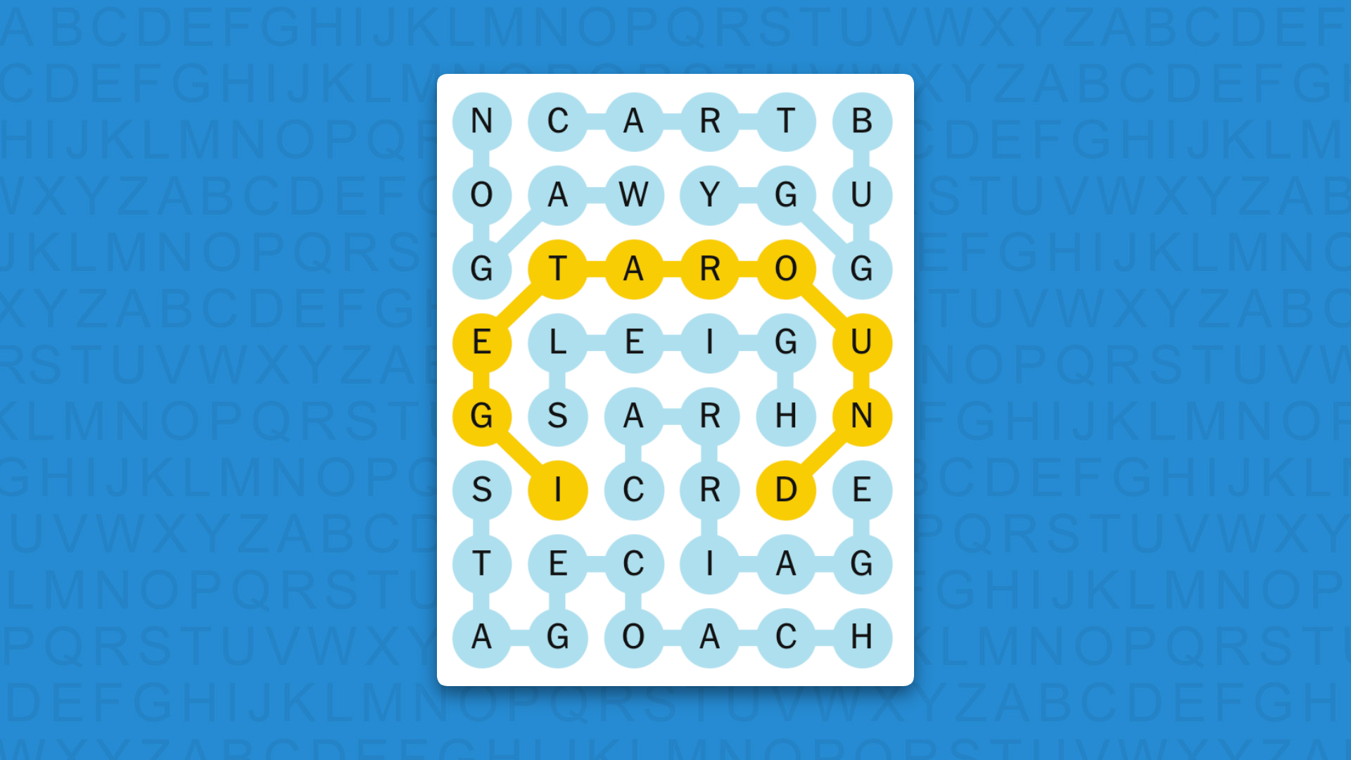 NYT Strands answers game 856 on a blue background