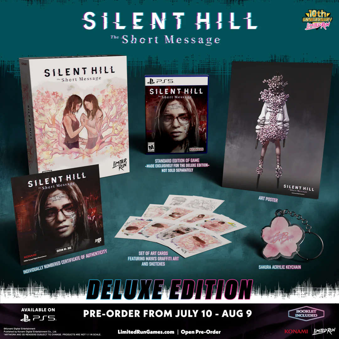 PS5 Limited Edition #216: SILENT HILL: The Short Message Deluxe Edition